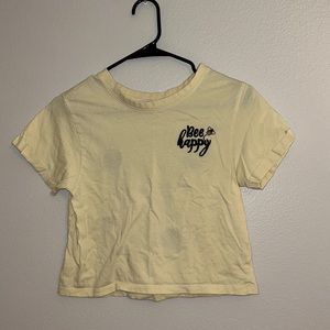 juniors xs “bee happy” shirt